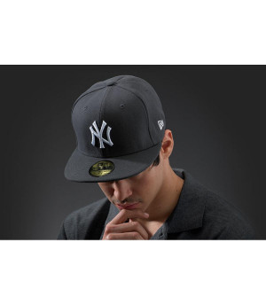 casquette new york grise fonce Casquette ny 59fifty grise foncé